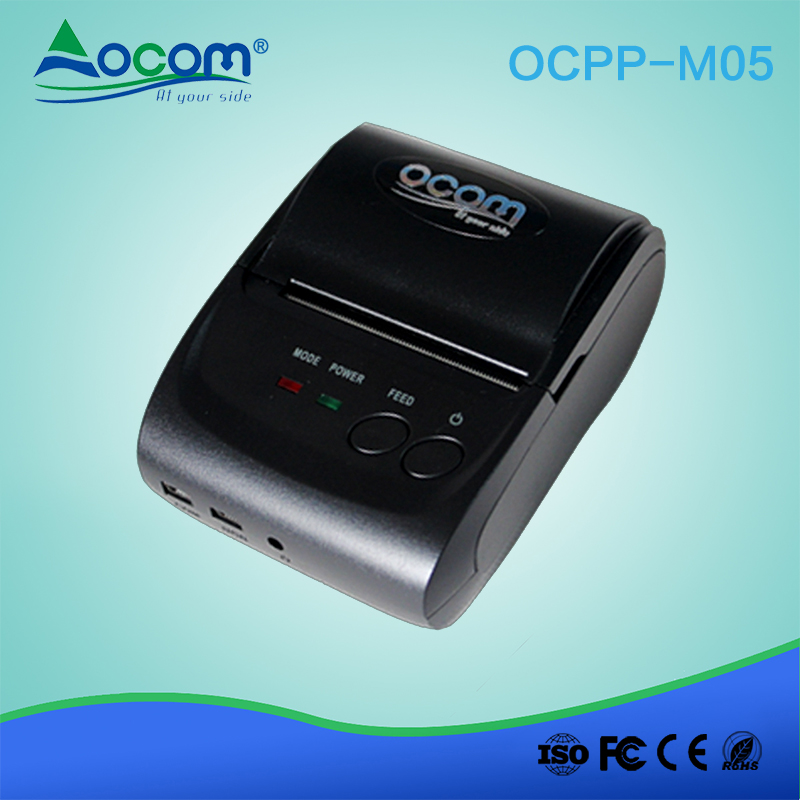 Impresora de recibos térmica portátil de mano POS Mini