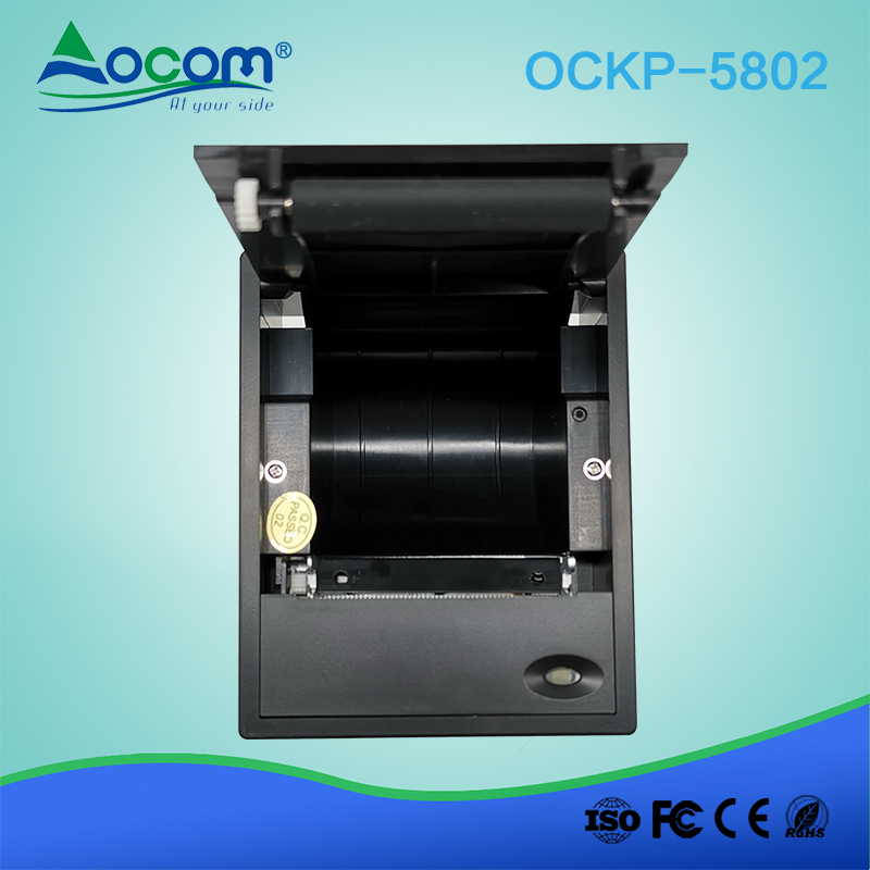 Imprimante de kiosque à panneau de reçu thermique de 58 mm pos