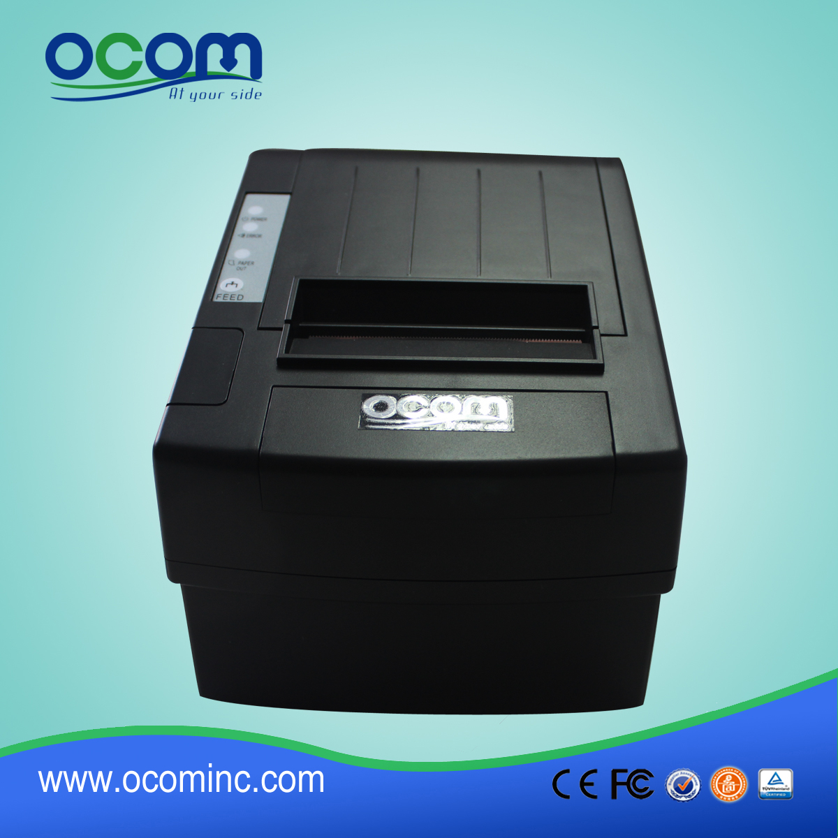 80 milímetros cortador automático POS térmica impressora de recibos