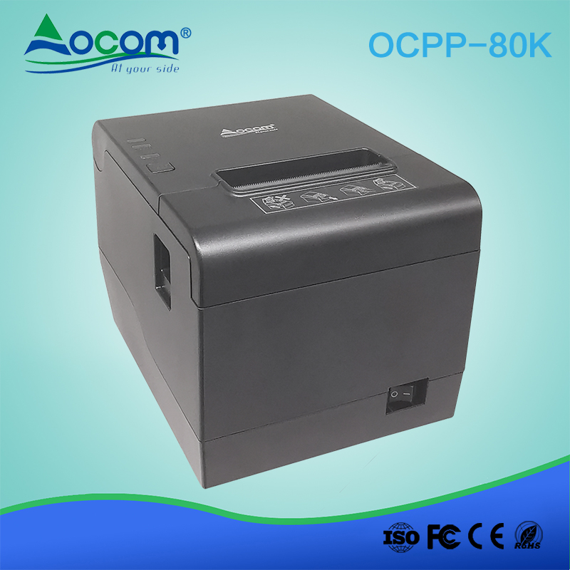 80mm Bluetooth Thermal Receipt Ticket Printer for POS System