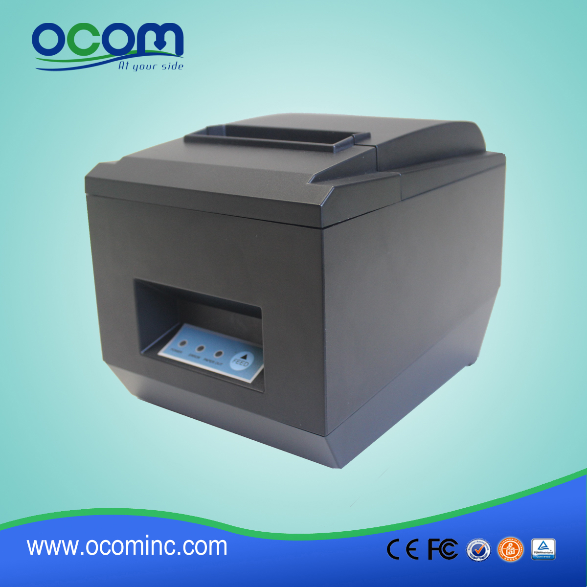高速打印的80毫米POS热敏票据打印机-- OCPP-809