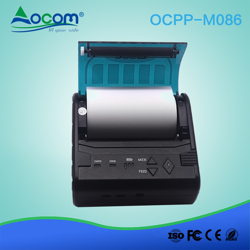 Impressora térmica portátil do mini Bluetooth portátil de 80mm / recibo de WIFI