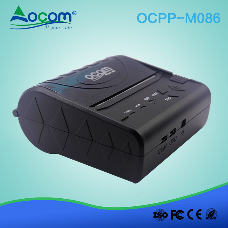 80mm bluetooth Mini Thermal Receipt Printer With LED Display