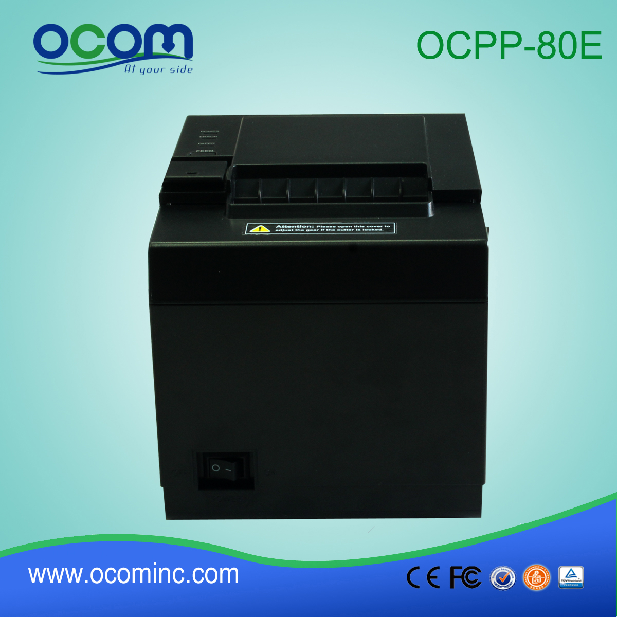 80 milímetros máquina térmica rolo de papel de impressão na China (OCPP-80E)