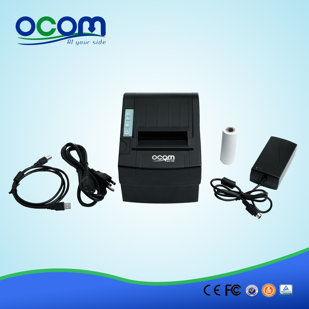 80 milímetros de alta qualidade POS sem fio wi-fi recepção impressora OCPP-806-W