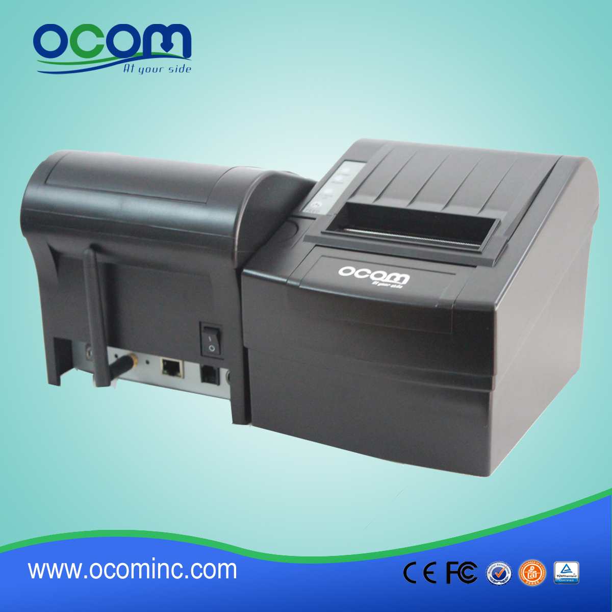 80毫米高速WIFI支持在线下单系统的热敏打印机