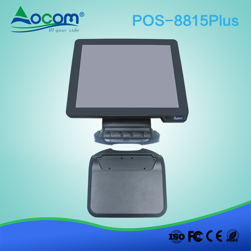 (POS-8815Plus) All in one Desktop Computer POS Machine With Aluminum Base