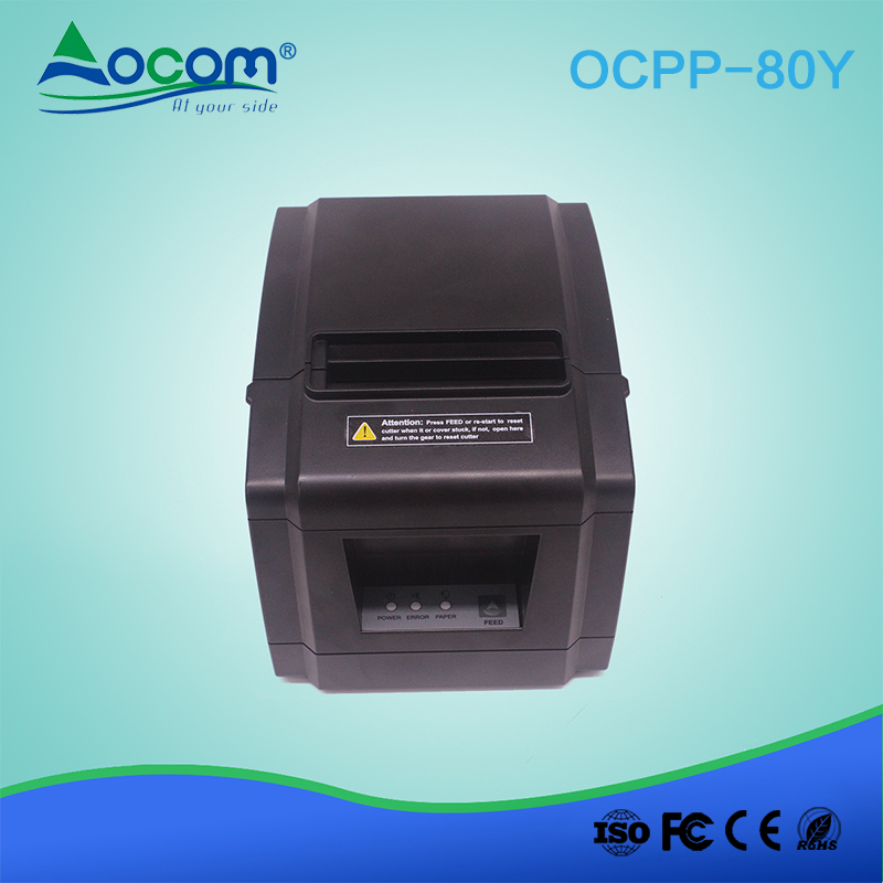 Auto cutter USB port POS 80 printer thermal driver download thermal printer 80mm