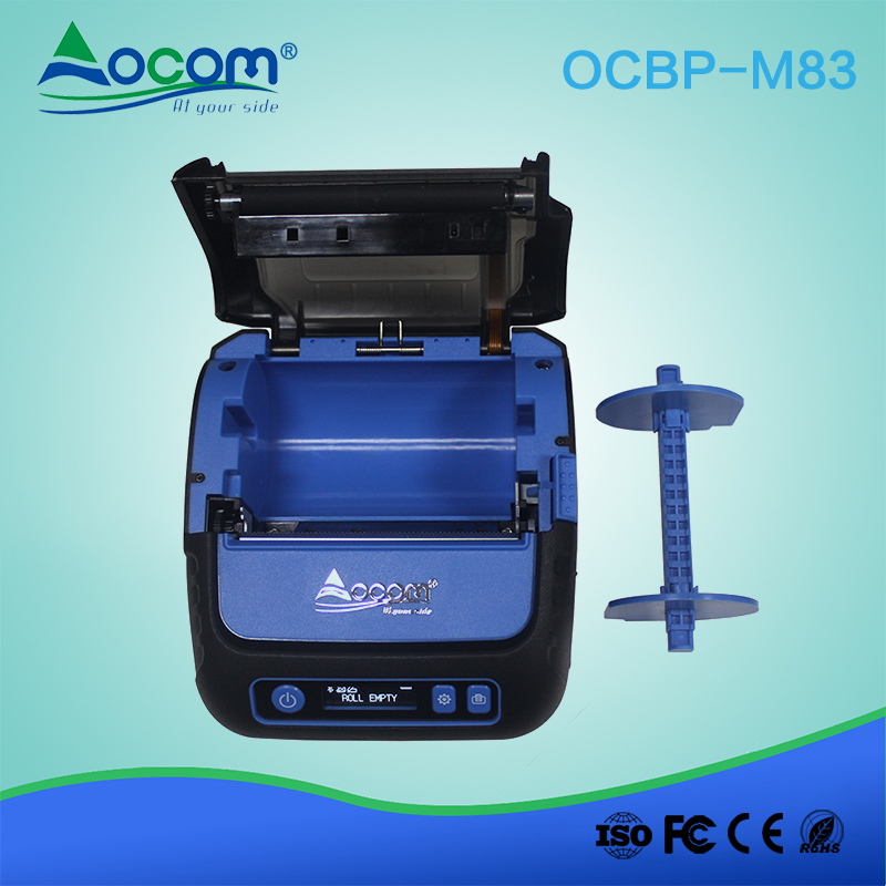 OCBP-M83 Rugged Bluetooth Thermal Roll Label Sticker Printer