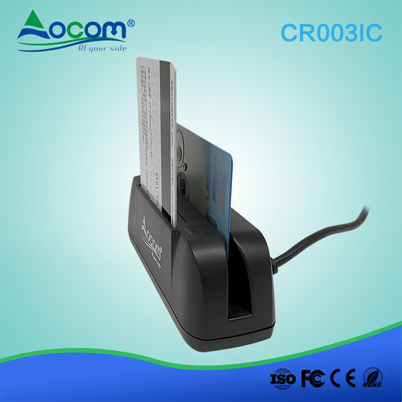 CR003IC Latest usb rs232 ic chip 123 msr mini card reader