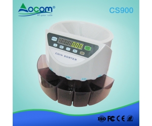 CS900 High Quality Euro Coin Counting Machine Coin Sorter and Counter Machine