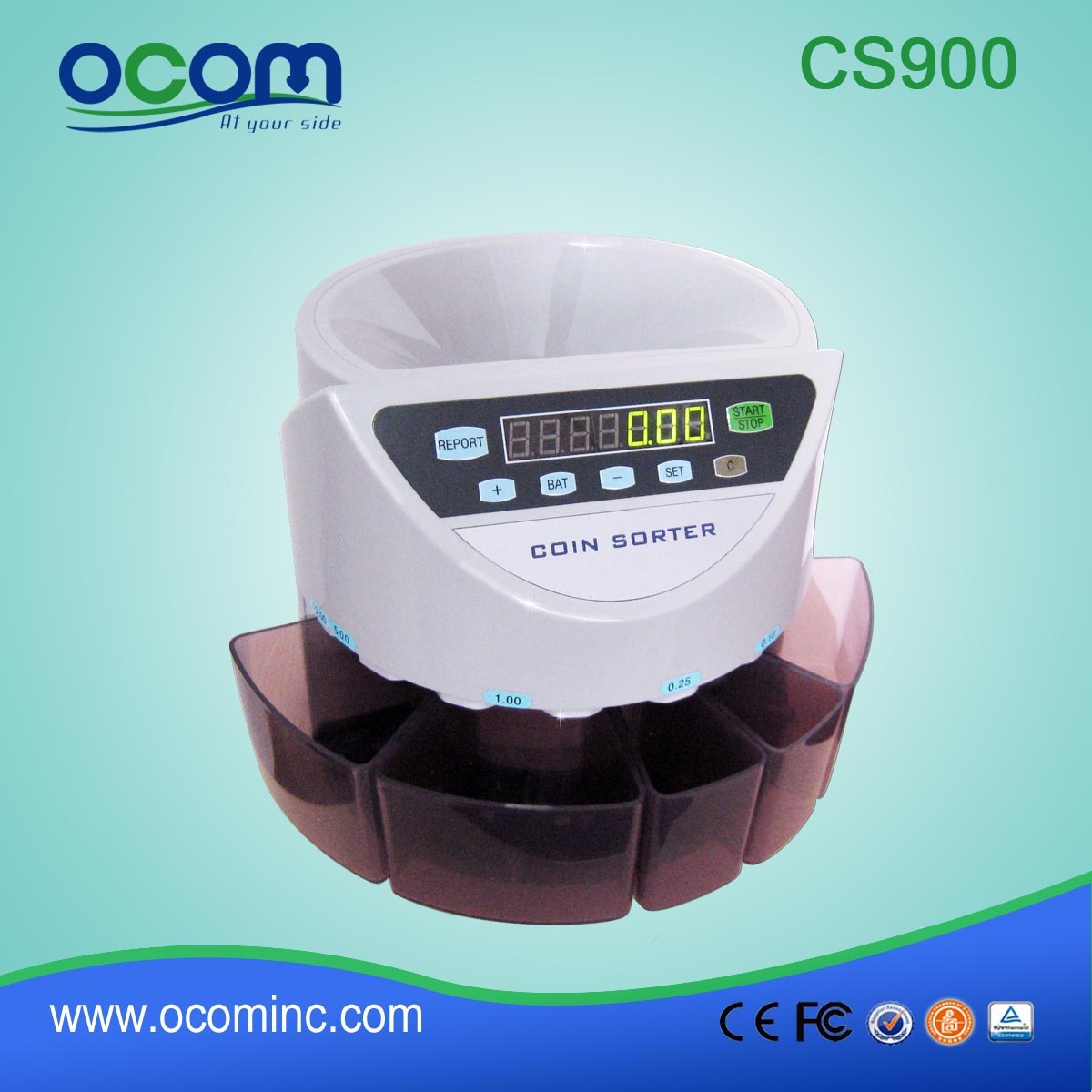 Automatic Bill Counting and Dectecting Machine Coin Counter Sorter
