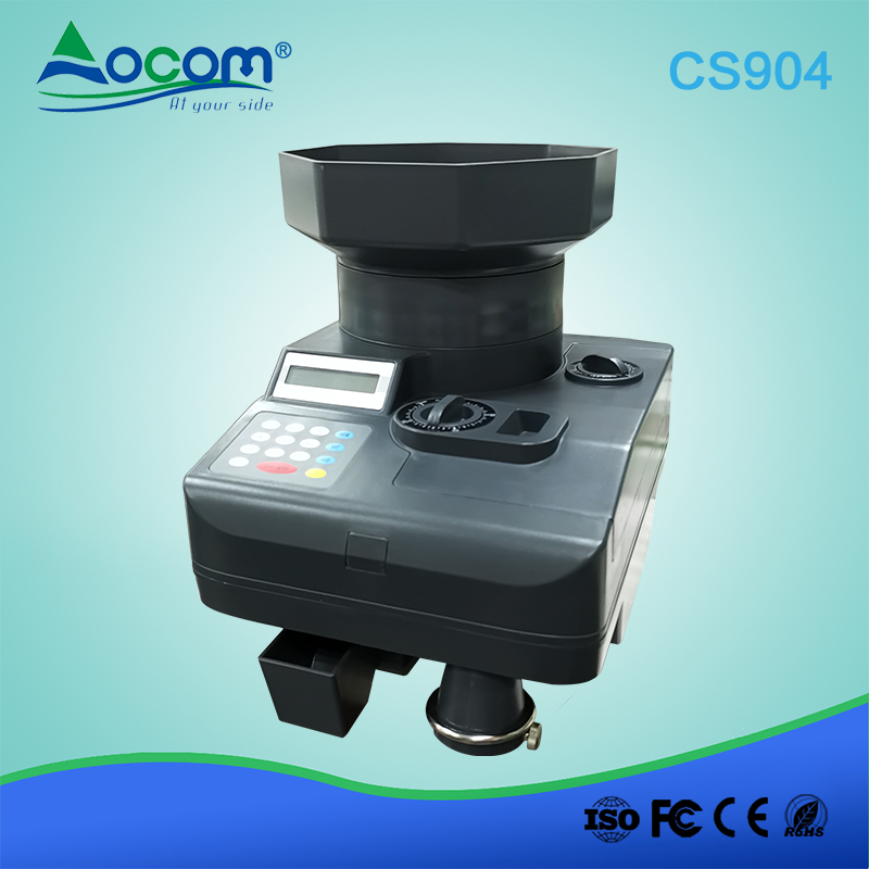 CS904 Heavy duty High Speed Multi denominations coin counting machine