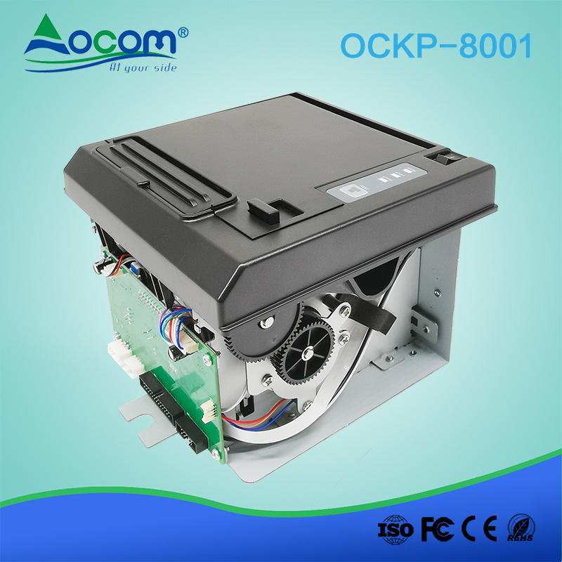 Precio barato 80mm Serial Port Kiosk Impresora térmica de tickets de montaje en panel