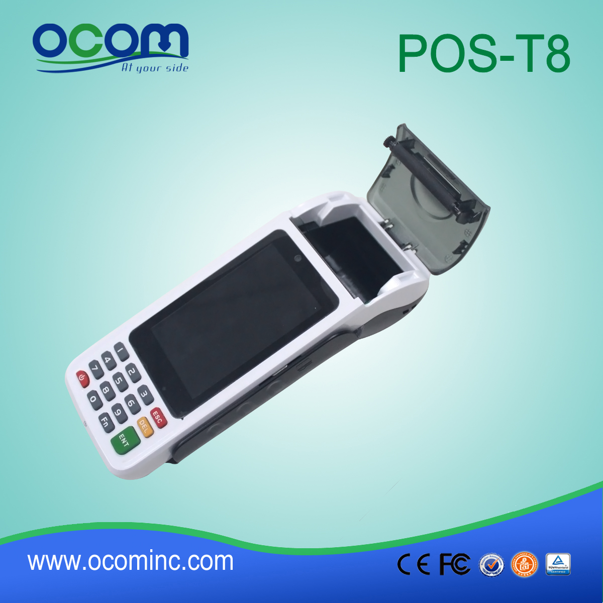 Chine Pos Terminal Fabricant / Portable Terminal / Android Pos Terminal POS-T8