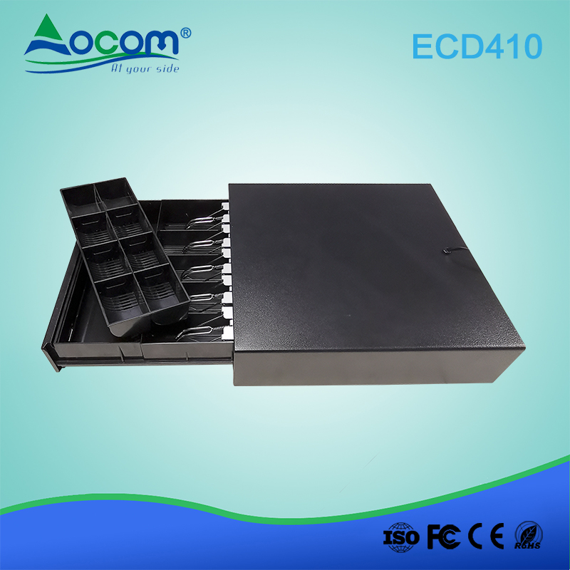 ECD-410B POS Systems USB Countertop 410mm Metal Cash Drawer