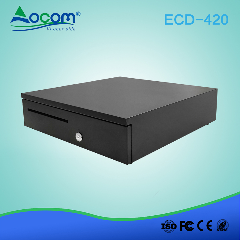 ECD-420 3-position locks 420 RJ11 cheap metal cash drawer for pos system