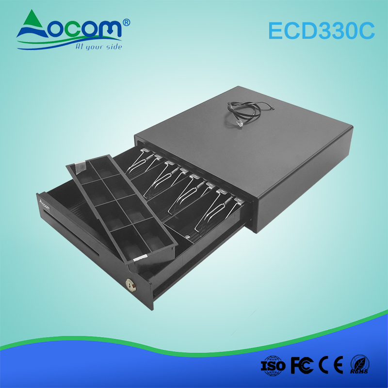 ECD330C RJ11 Port Metal Small Cash Drawer For Pos Machine