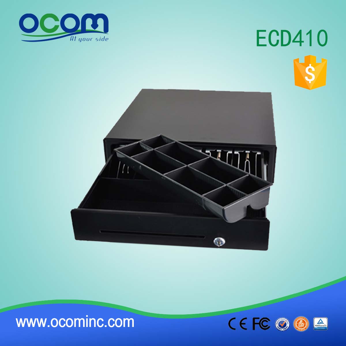 Electrical Metal Cash Drawer ECD410