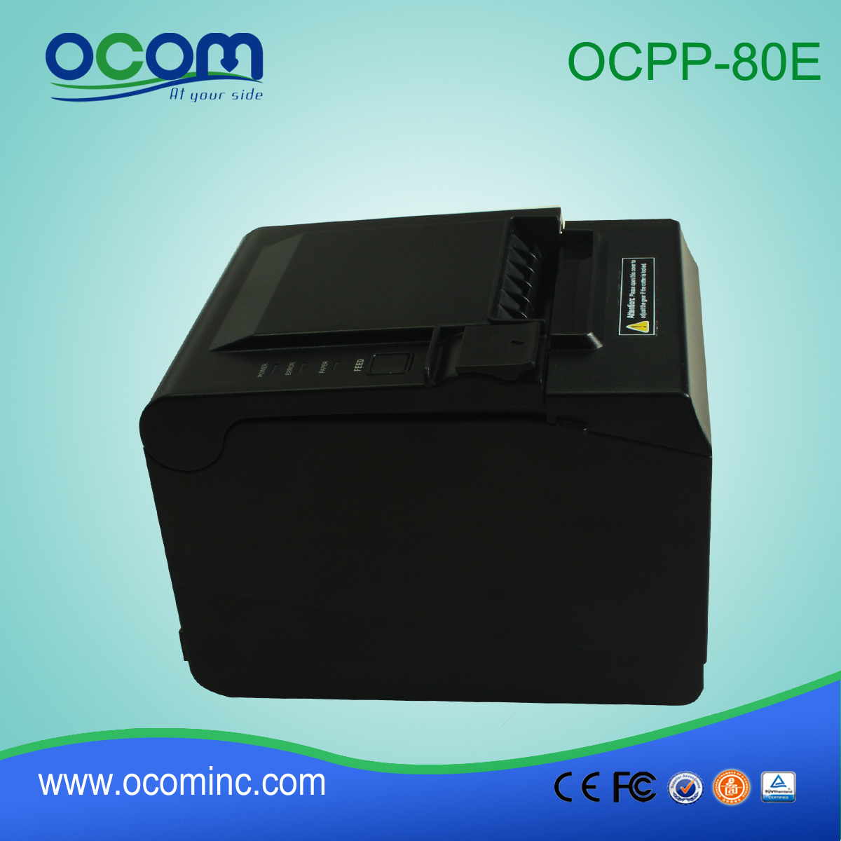 La vitesse rapide imprimante supermarché avec massicot automatique (OCPP-80E)