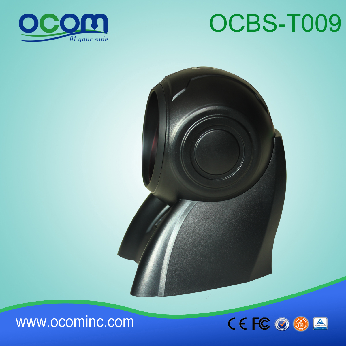 الباركود الليزر الثابتة جبل Omini USB الماسح الضوئي (OCBS-T009)