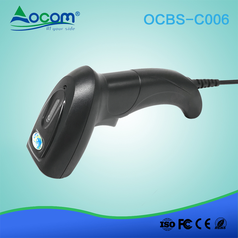 Handheld China Supermarket USB 1d Barcode Scanner