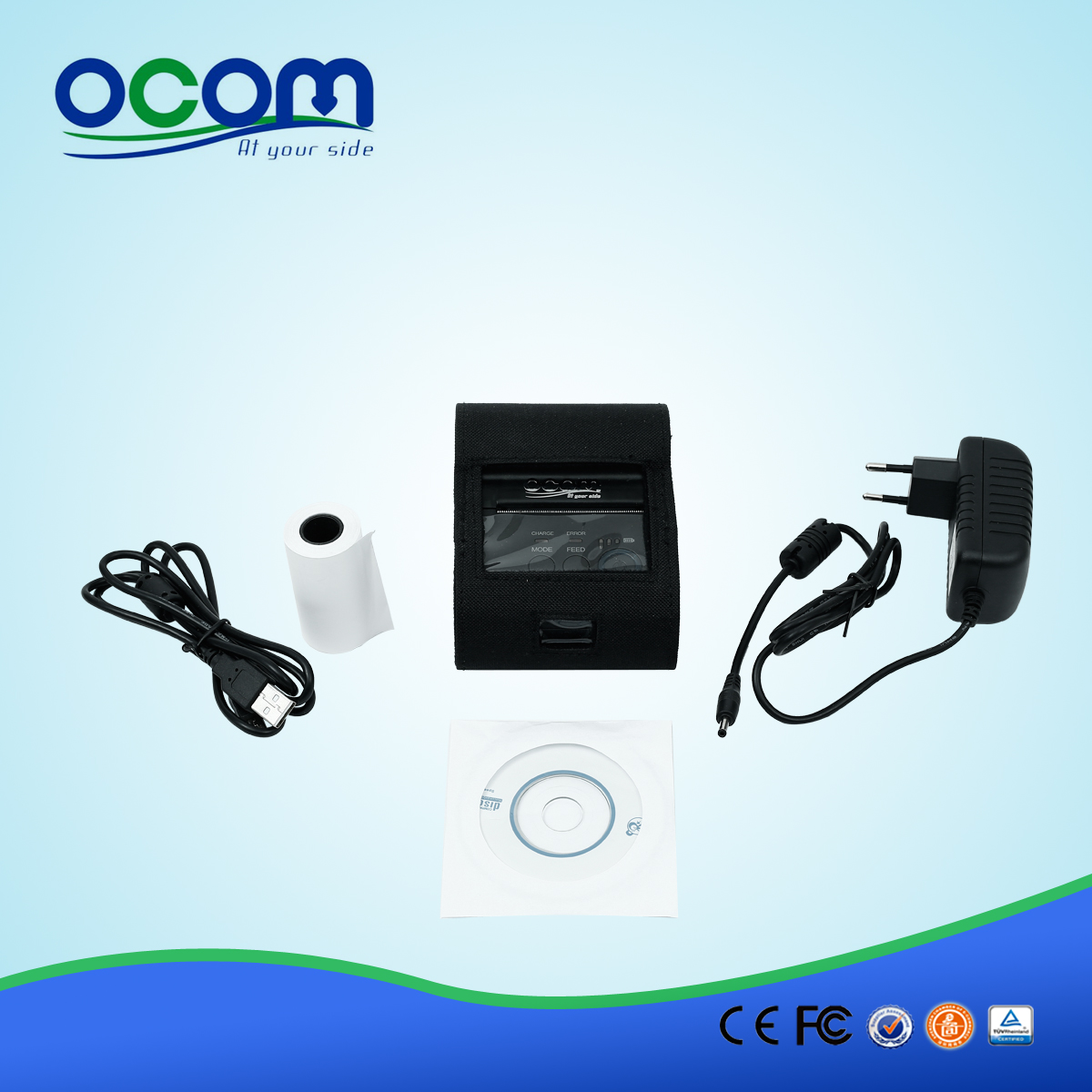 Mini Bluetooth Handheld recibos térmica impressora de OCPP-M05