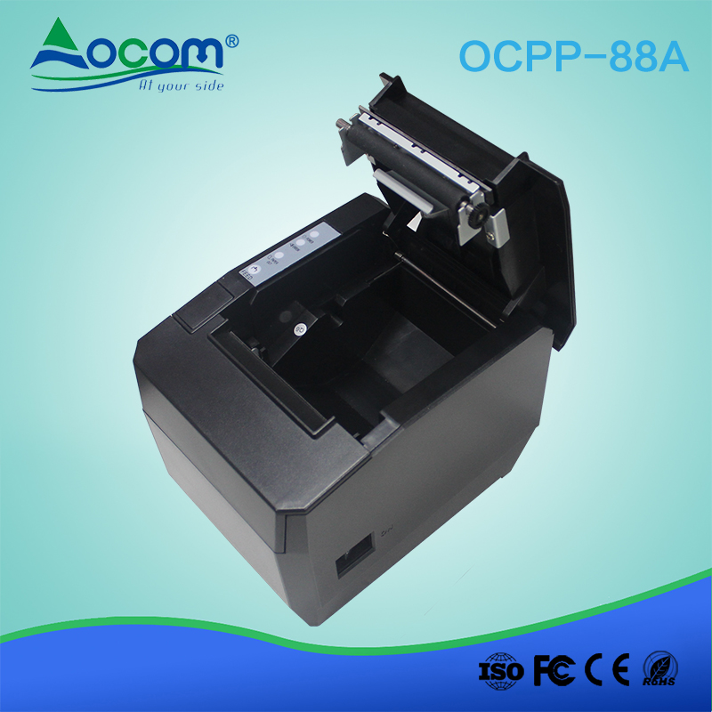 FAST 80mm Thermal Receipt Printer for POS machine Serial+USB+Net Port 300mm/s 