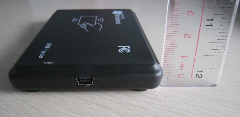ISO 14443 نوع A، الكاتب ISO15693 RFID مع SDK، ومنفذ USB (نموذج رقم: W20)