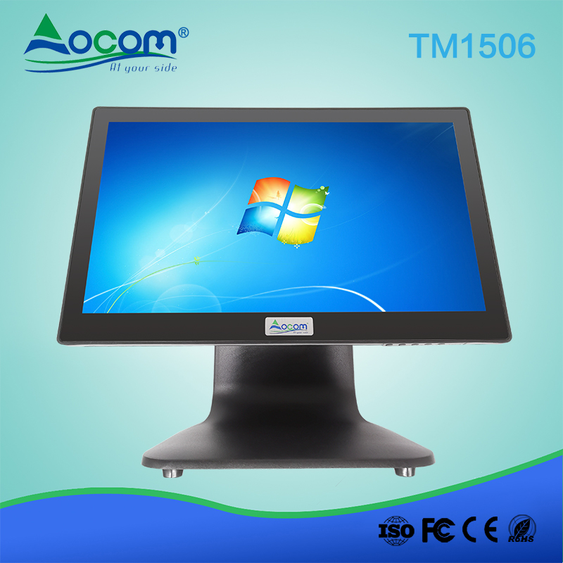 TM1506 Industrial Wall mounted optional 15.6 inch capacitive touch screen monitor