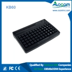 中国 带MSR读卡器的KB60 USB PS2数字可编程POS键盘 制造商