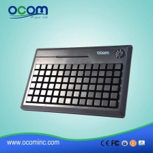 China KB78 78 Keys Programmable Keyboard with Optional Card Reader manufacturer