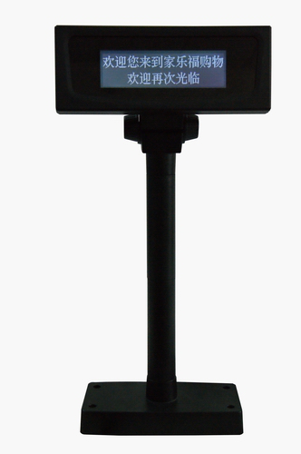 LCD220A 20 حرفا لكل خط عرض العملاء POS LCD