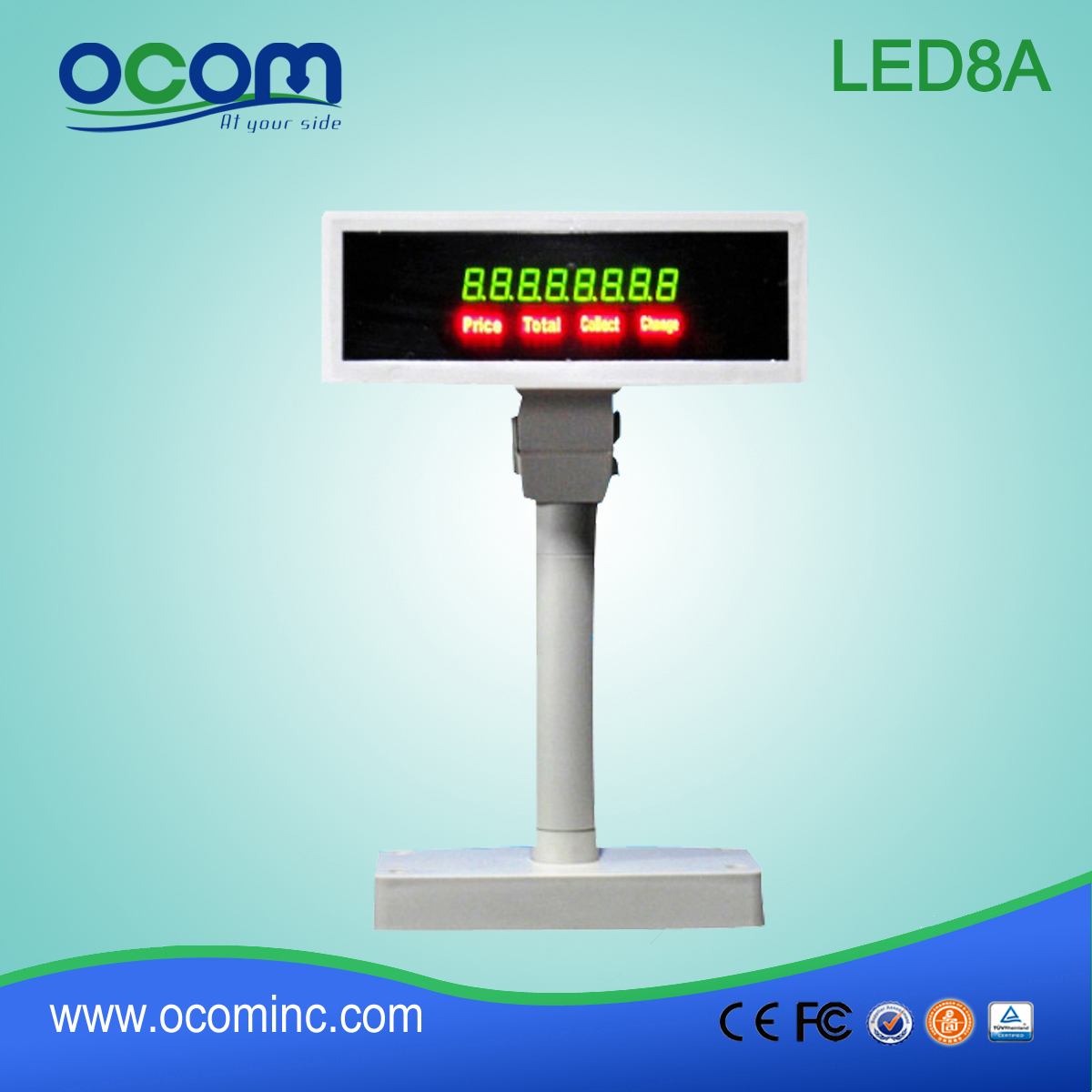 LED POS client Pole Display