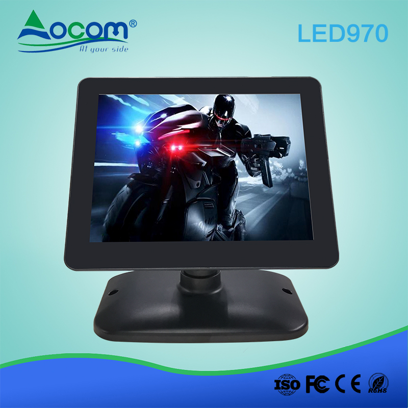LED970 POS Auto ordenar caja registradora Pantalla táctil LCD Monitor