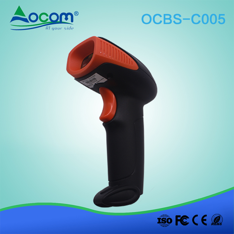 Ручной сканер штрих-кода CCD для проверки цен на большие расстояния