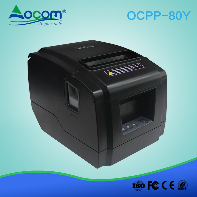 Impressora de recibos térmica pos mais baixa de 80mm com cortador automático