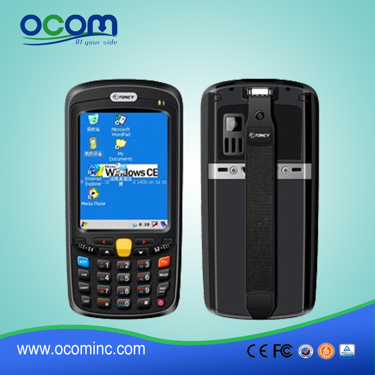 Multi-funcional de mano PDA Industrial --OCBS-D008