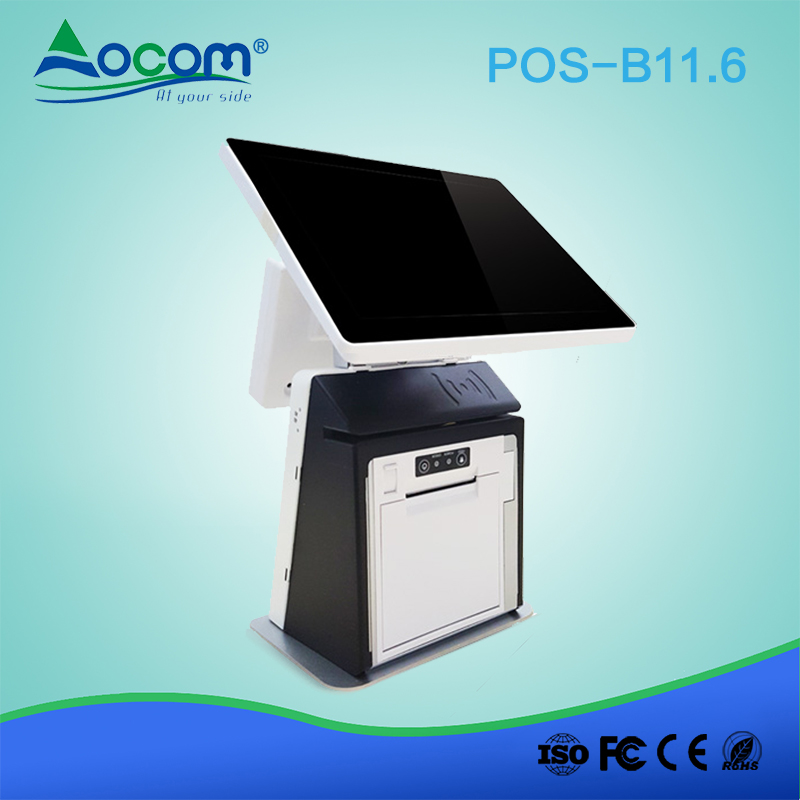 New 11.6inch capacitive pos touch screen POS machine