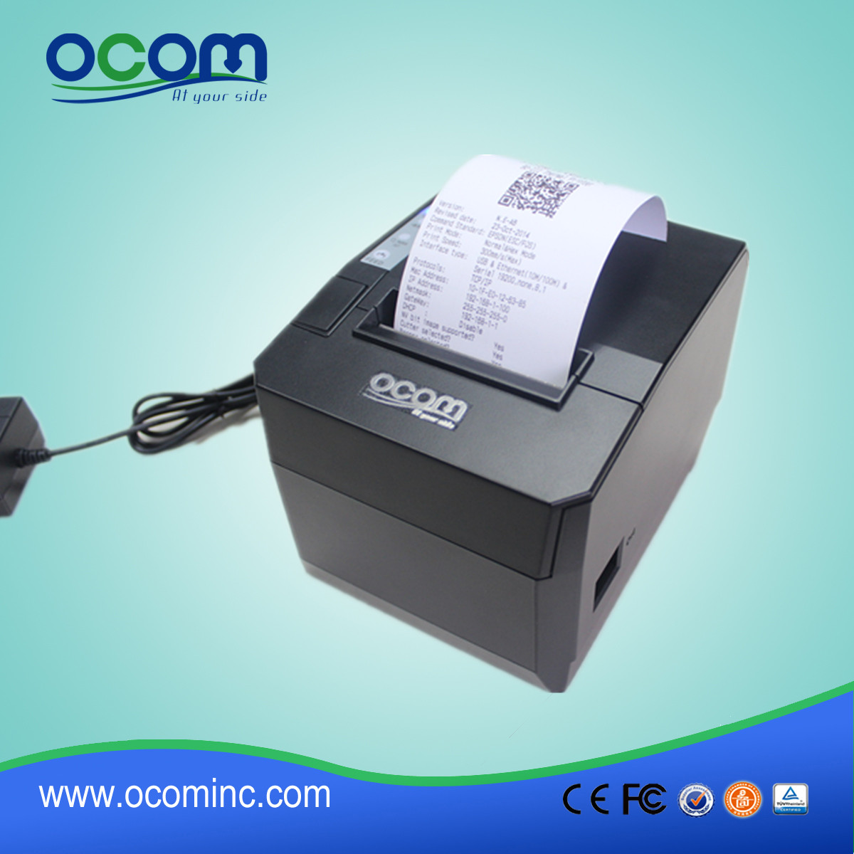 El más nuevo desigh 80mm impresora térmica de recibos-OCPP-88A