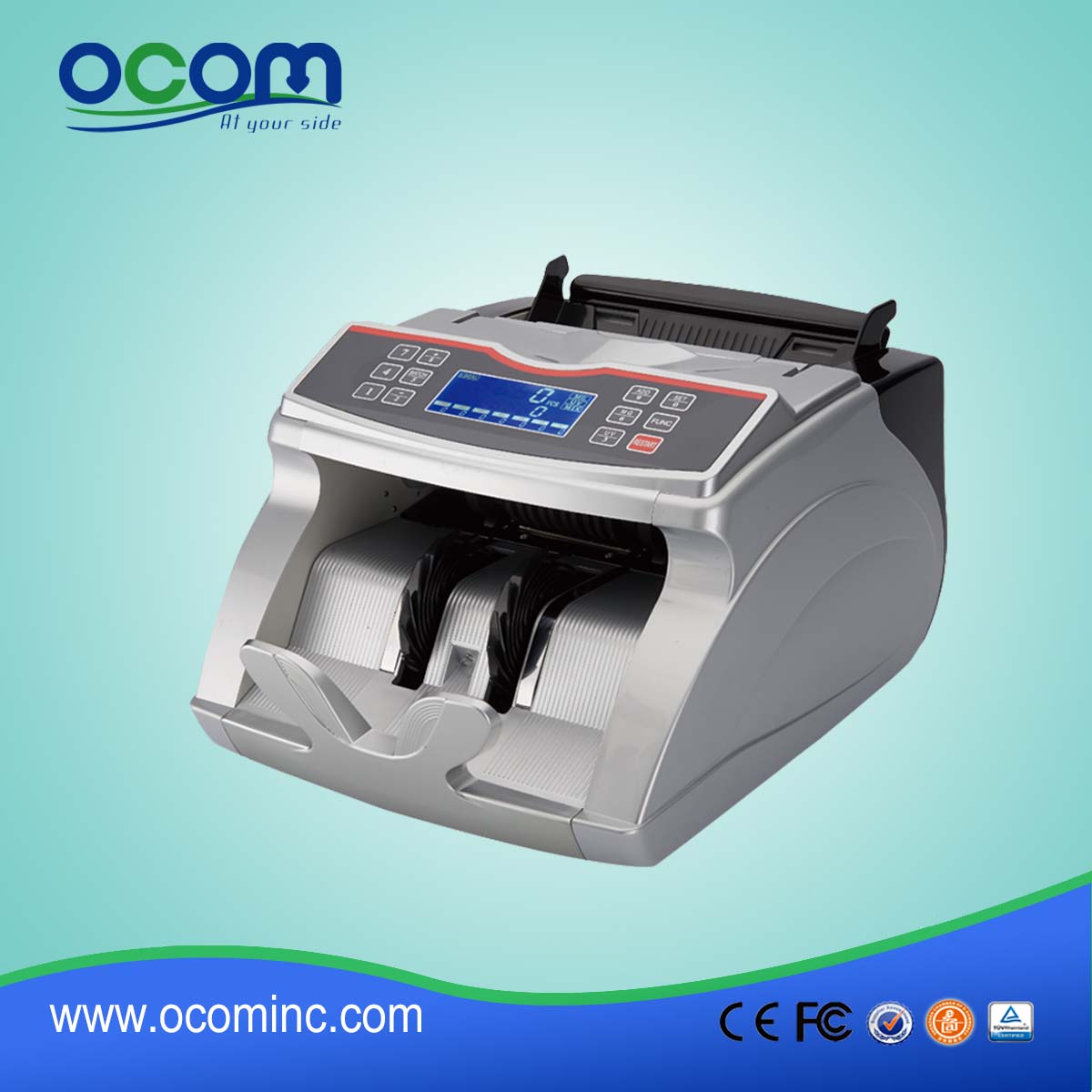 OCBC-2118 contadora digital cuenta contador de billetes detector de dinero