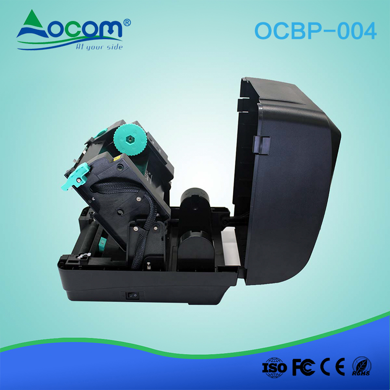 OCBP -004 203DPI Απευθείας θερμική μεταφορά θερμικού εκτυπωτή ετικετών γραμμωτού κώδικα