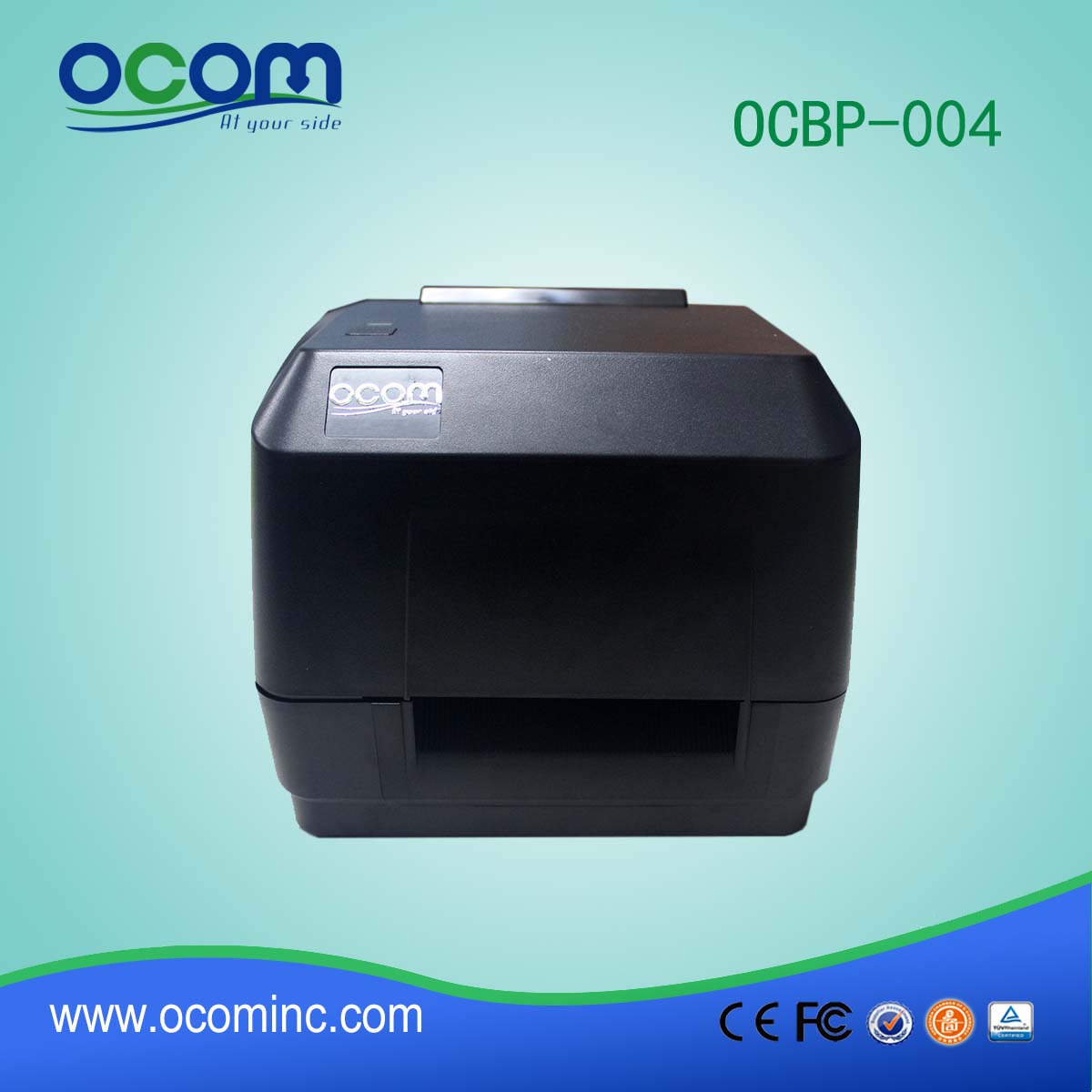 Imprimante d'étiquette de transfert thermique de port d'USB de 300DPI d'OCBP-004B-U