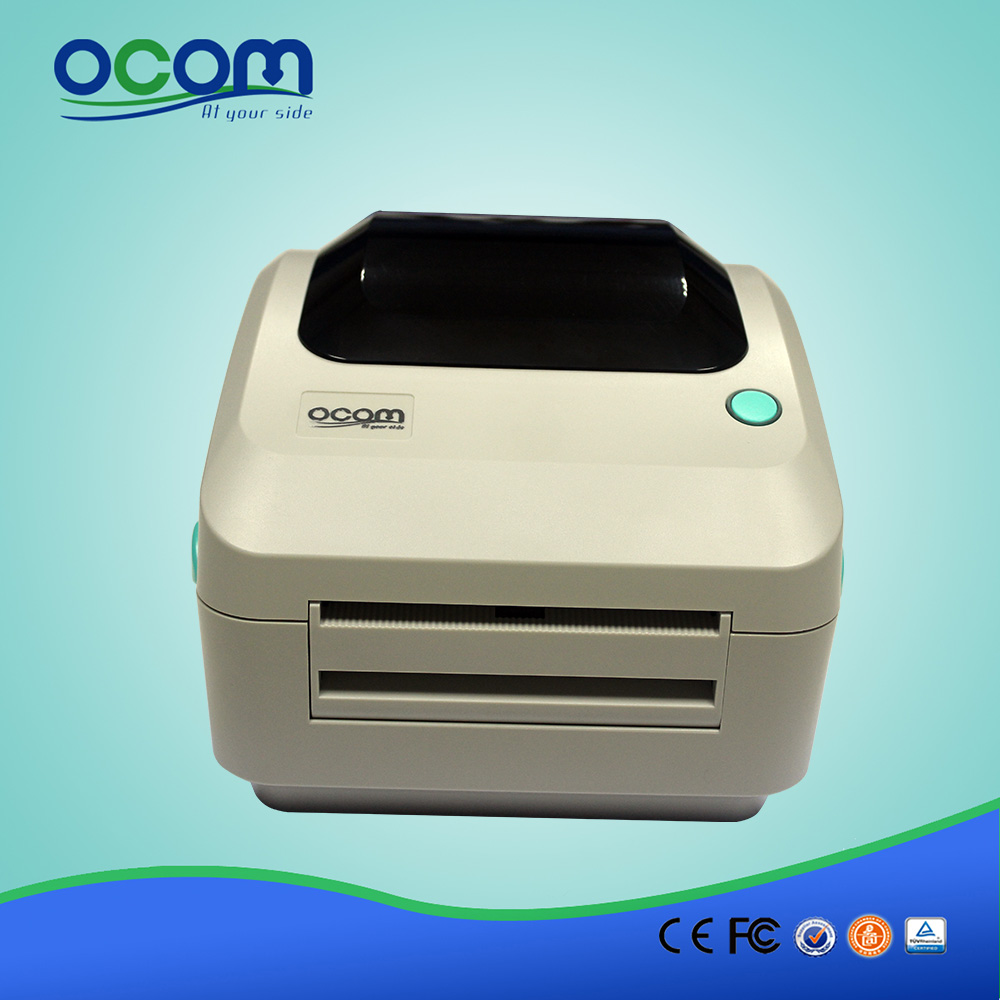 OCBP-007 White and Black Direct Thermal Barcode POS Sticker Lable Printer