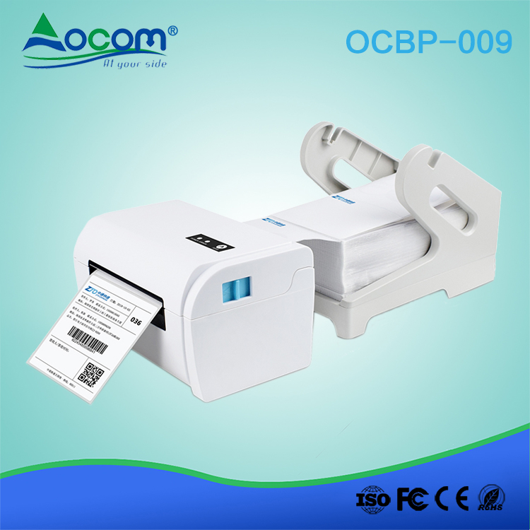 OCBP-009 Supermarket thermal barcode label sticker printer with extra stand