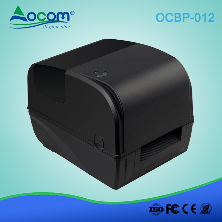 OCBP -012 4 "USB impresora de etiquetas de cuidado de transferencia térmica pvc impresora de etiquetas de plástico máquina