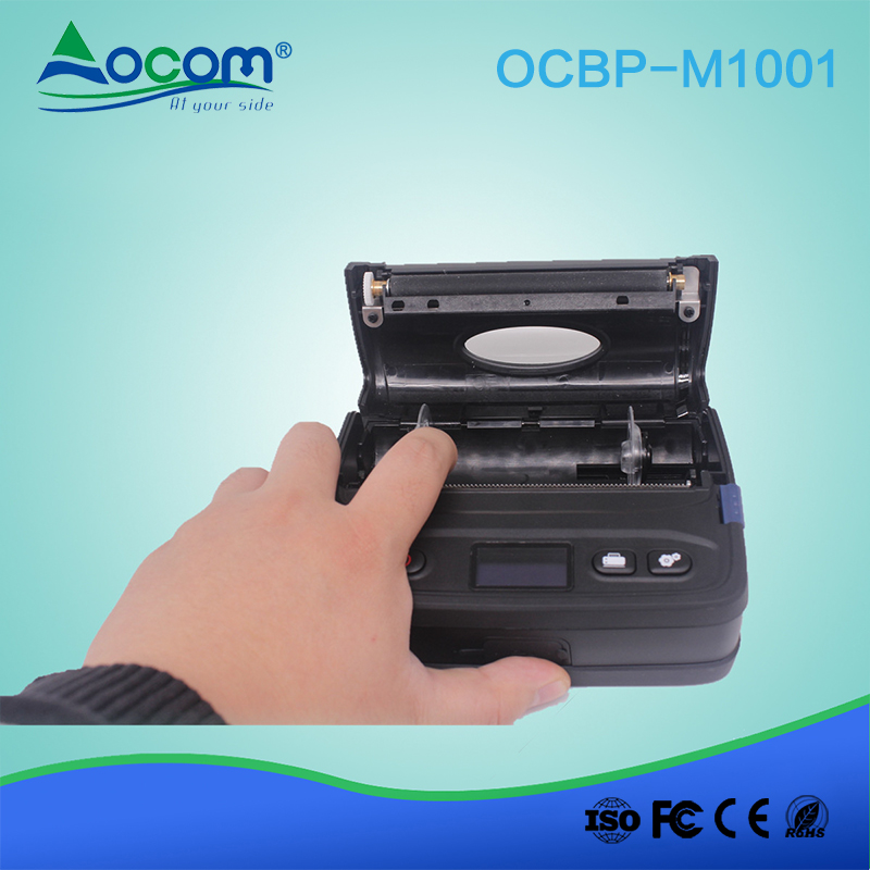 OCBP -M1001 Imprimante d'étiquettes thermiques Bluetooth mini 100mm