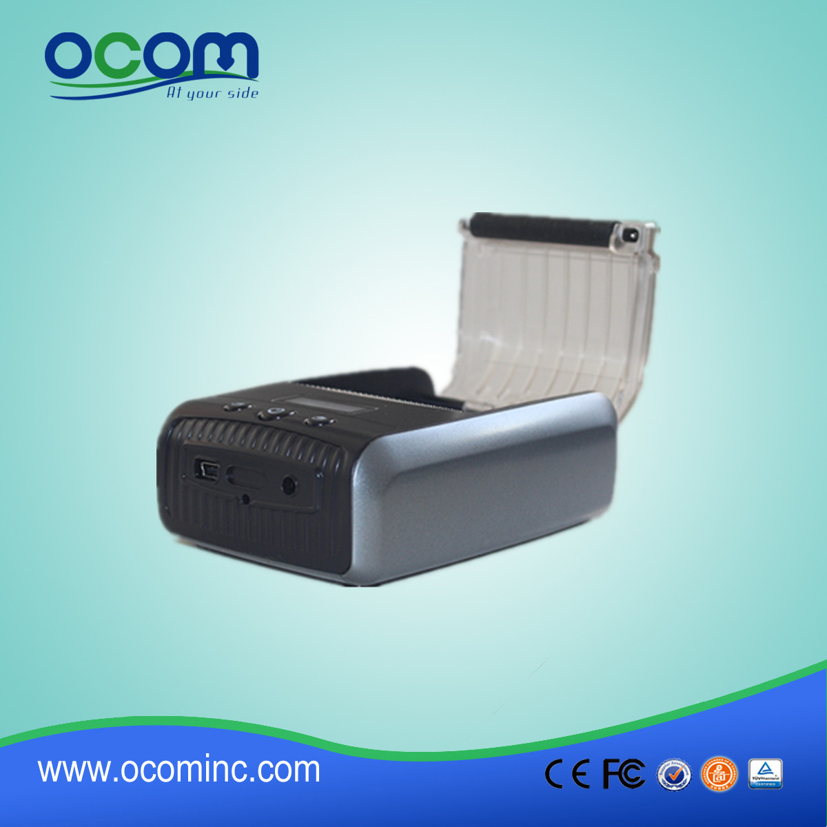 OCBP-M58 58mm Mini Bluetooth térmica Impresora de etiquetas