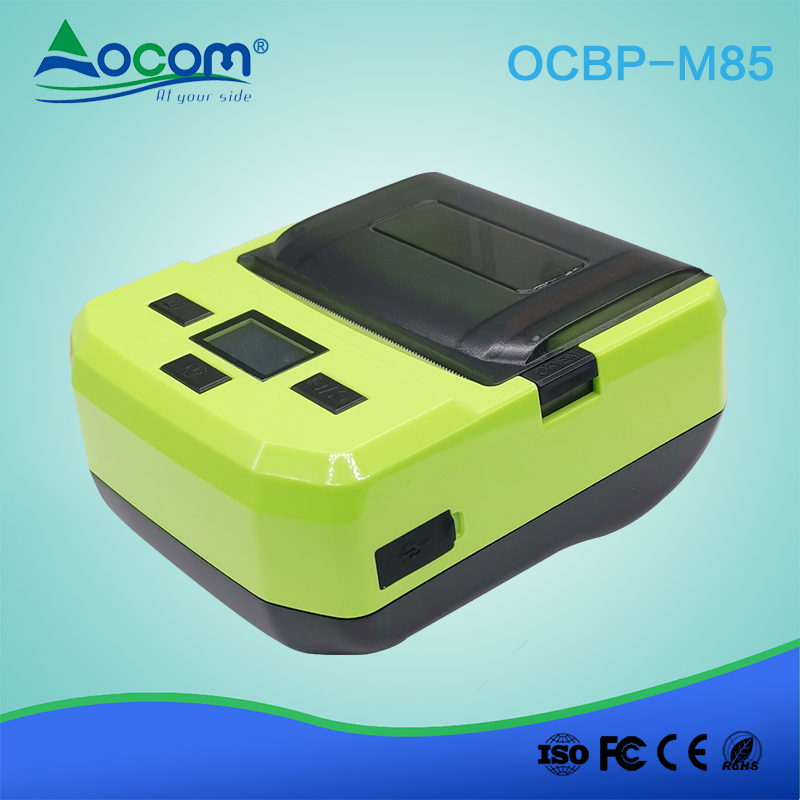 OCBP-M85 Mała drukarka termiczna z mobilną naklejką Bluetooth