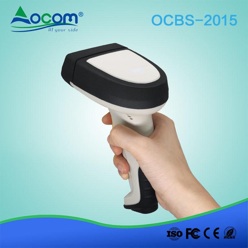 OCBS -2015 1D 2D السلكية رمز الاستجابة السريعة المسح الضوئي الروبوت قارئ الباركود المحمولة